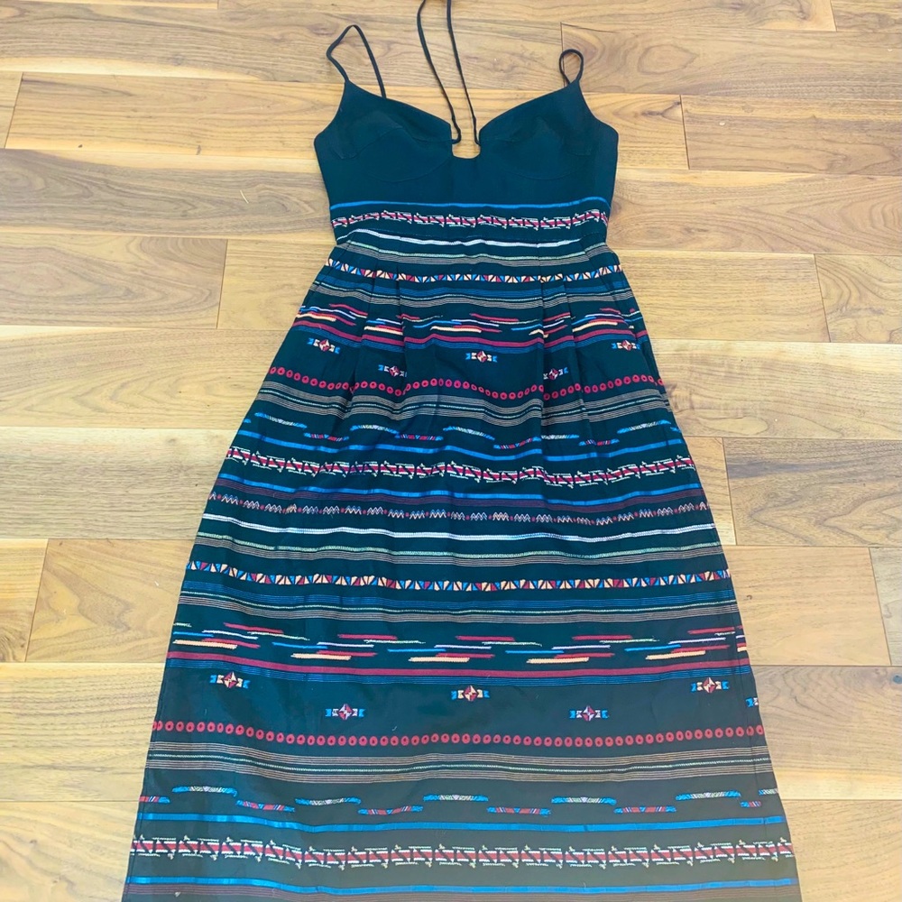 NWOT BCBG MaxAzria maxi halter dress